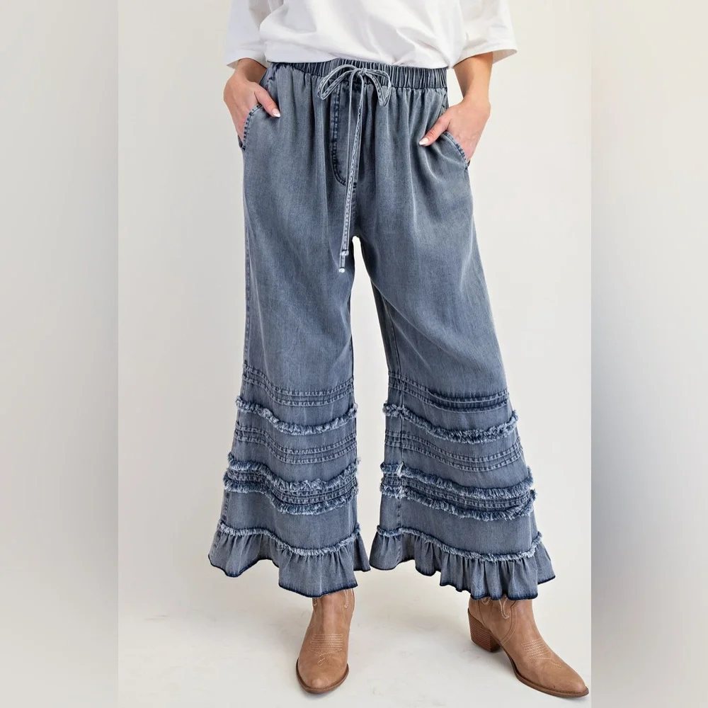 #296. Rodeo Ruffled Pants - Picture 3 of 4